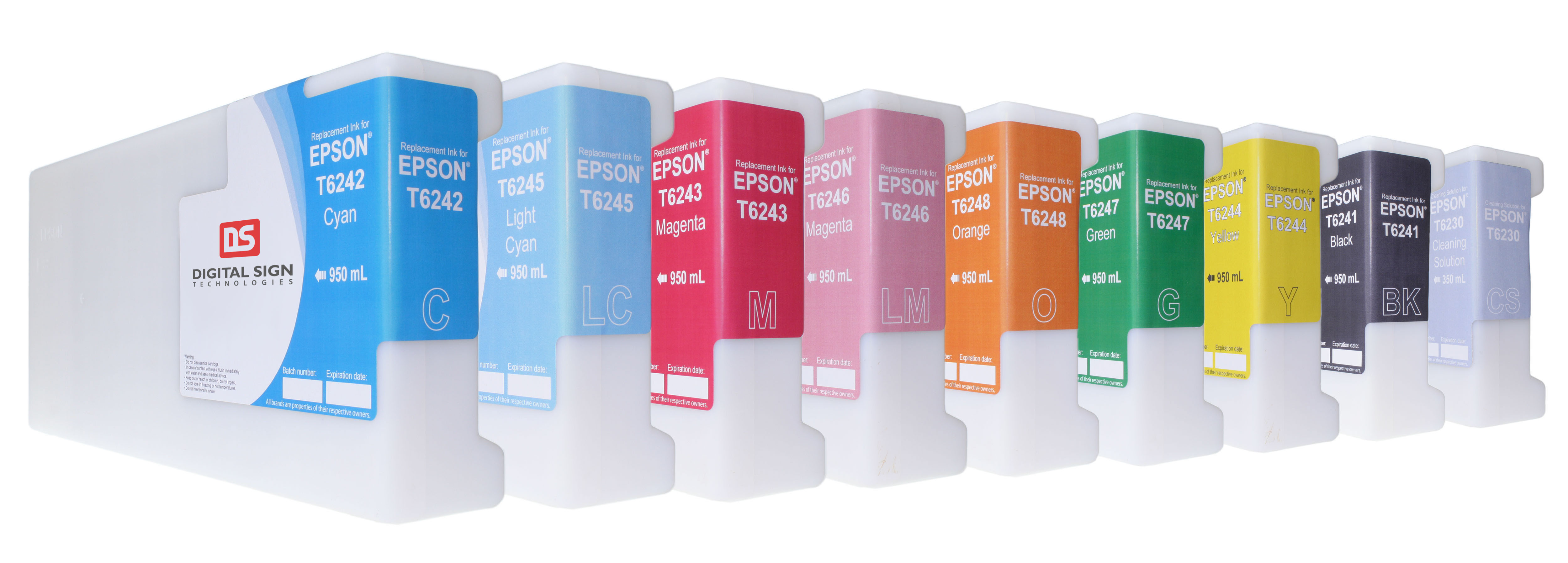 Epson UltraChrome GS ink Cartridges by DST
