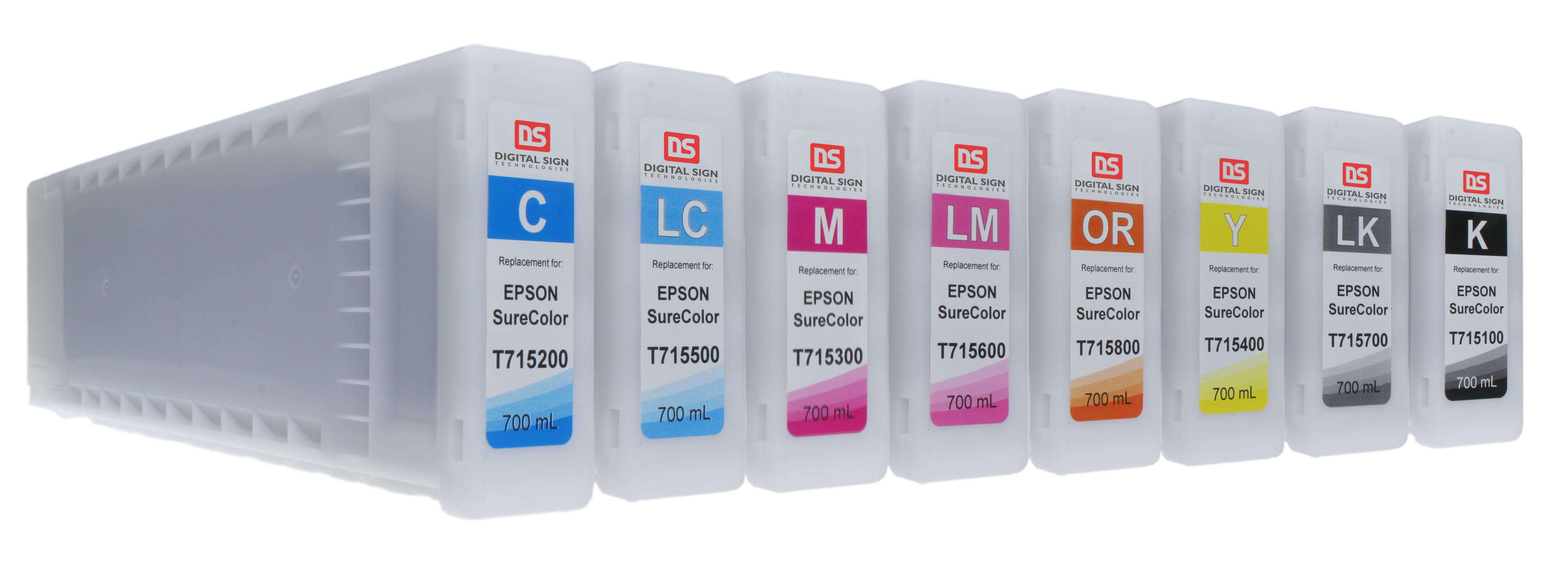 Epson UltraChrome GSX ink cartridges by DST