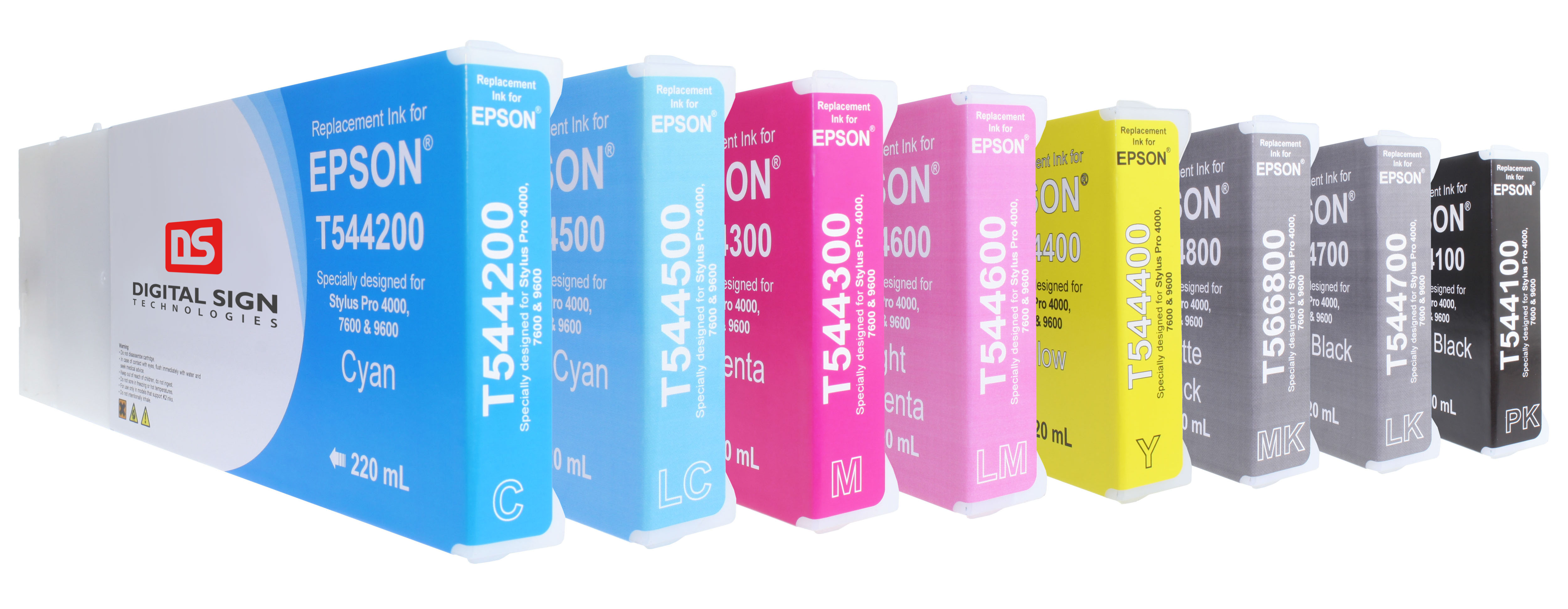 Epson UltraChrome K2 Replacement Ink Cartridges by DST