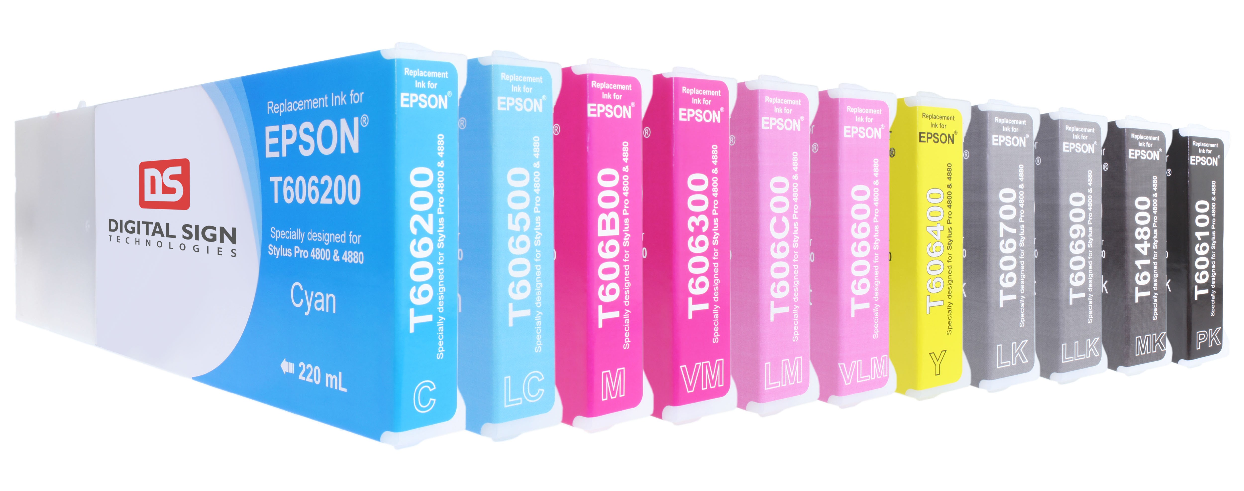 Epson UltraChrome K3 Ink Cartridges from DST