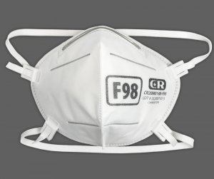 F98 Respirator, Reusable, with Adjustable Straps